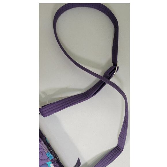 Donna Sharp Purse Crossbody Quilted Patchwork Purse Multi-Colored Boho Fun Bag - Picture 5 of 6